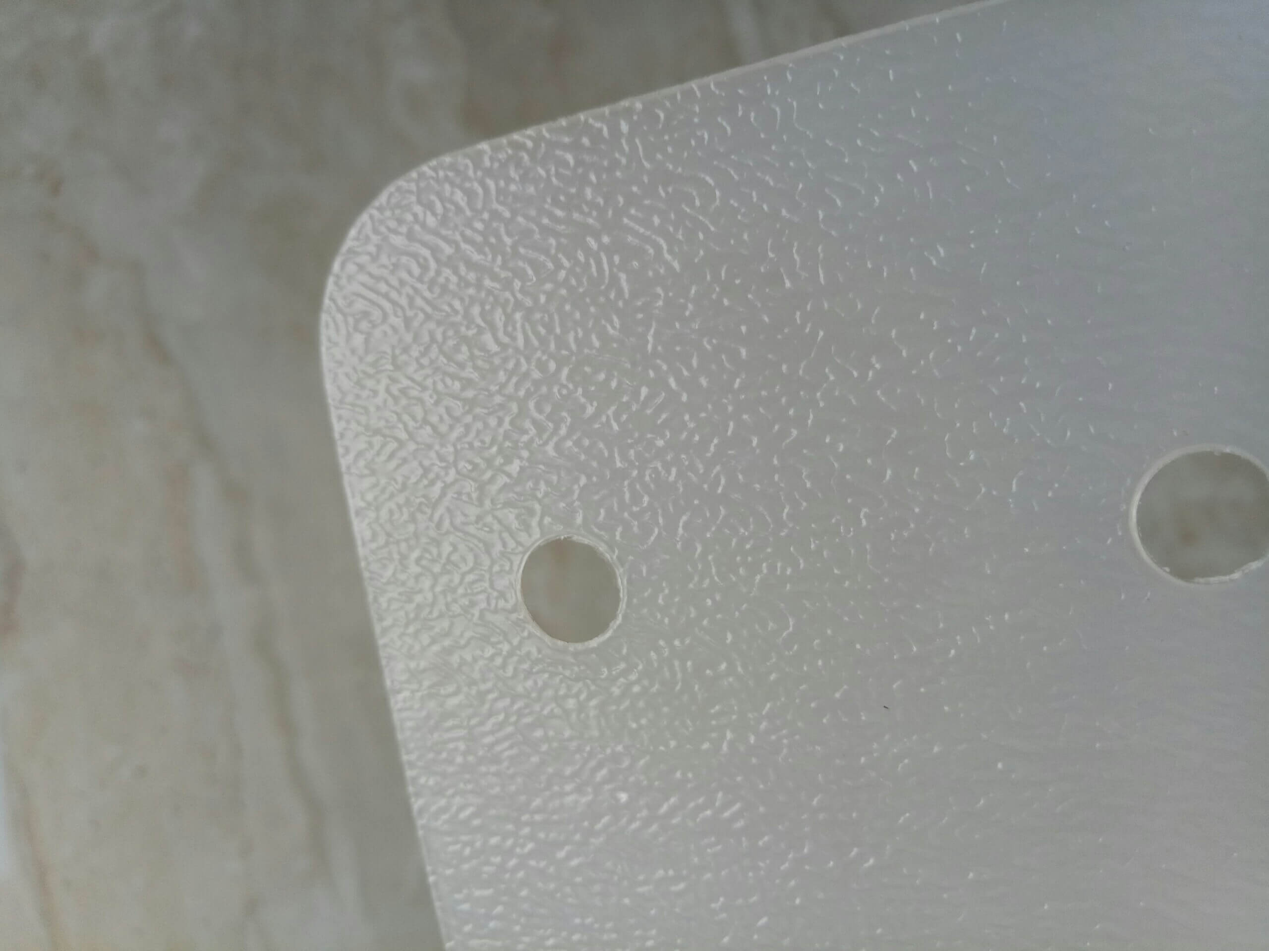 Tấm nhựa PE màu trắng